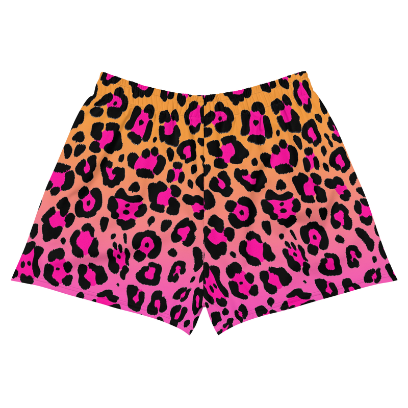 Endless Summer 22 - DIFS Hot Tropical Leopard Womens Short Shorts