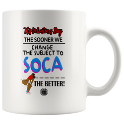 Change The Subject To Soca Mug (Designed By Live Love Soca)