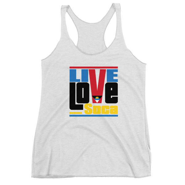 Antigua & Barbuda Islands Edition Womens Tank Top - Live Love Soca Clothing & Accessories