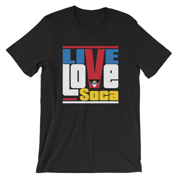 Antigua & Barbuda Islands Edition Mens T-Shirt - Live Love Soca Clothing & Accessories