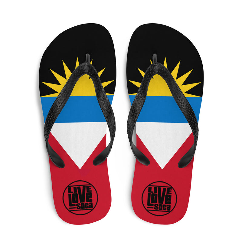 Island Antigua & Barbuda Flip Flops - Live Love Soca Clothing & Accessories