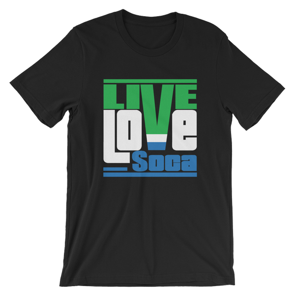 Sierra-Leone Africa Edition Mens T-Shirt - Live Love Soca Clothing & Accessories