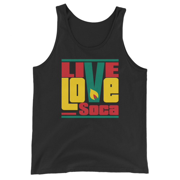 Grenada Islands Edition Mens Tank Top - Live Love Soca Clothing & Accessories