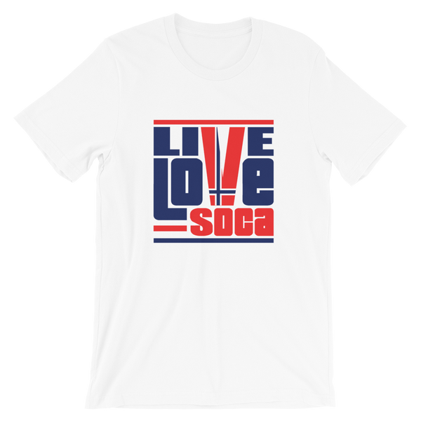 Norway Euro Edition White Mens T-Shirt - Live Love Soca Clothing & Accessories