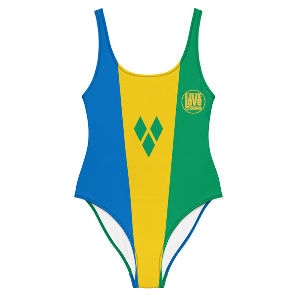 Saint Vincent & The Grenadines One-Piece Swimsuit