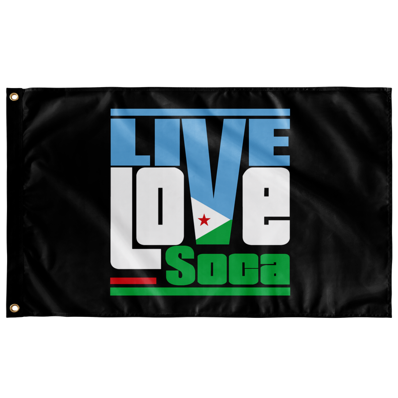 DJIBOUTI FLAG - Live Love Soca Clothing & Accessories