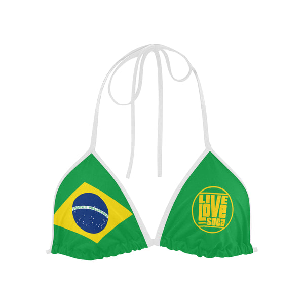 Brazil Bikini Swimsuit (Top) - Live Love Soca Clothing & Accessories