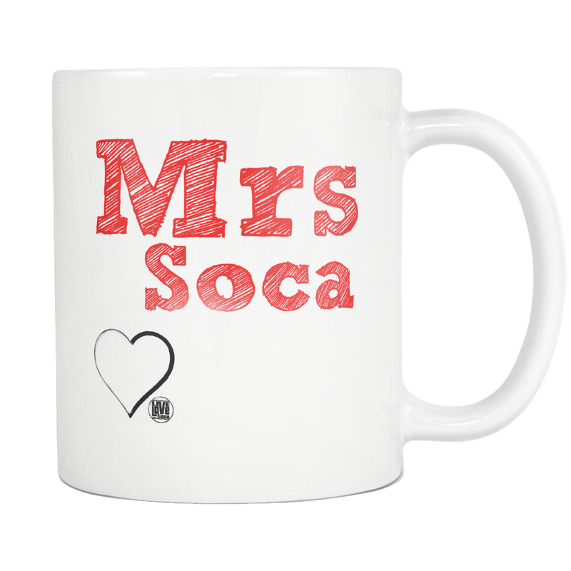 MR & MRS SOCA MUG - Live Love Soca Clothing & Accessories