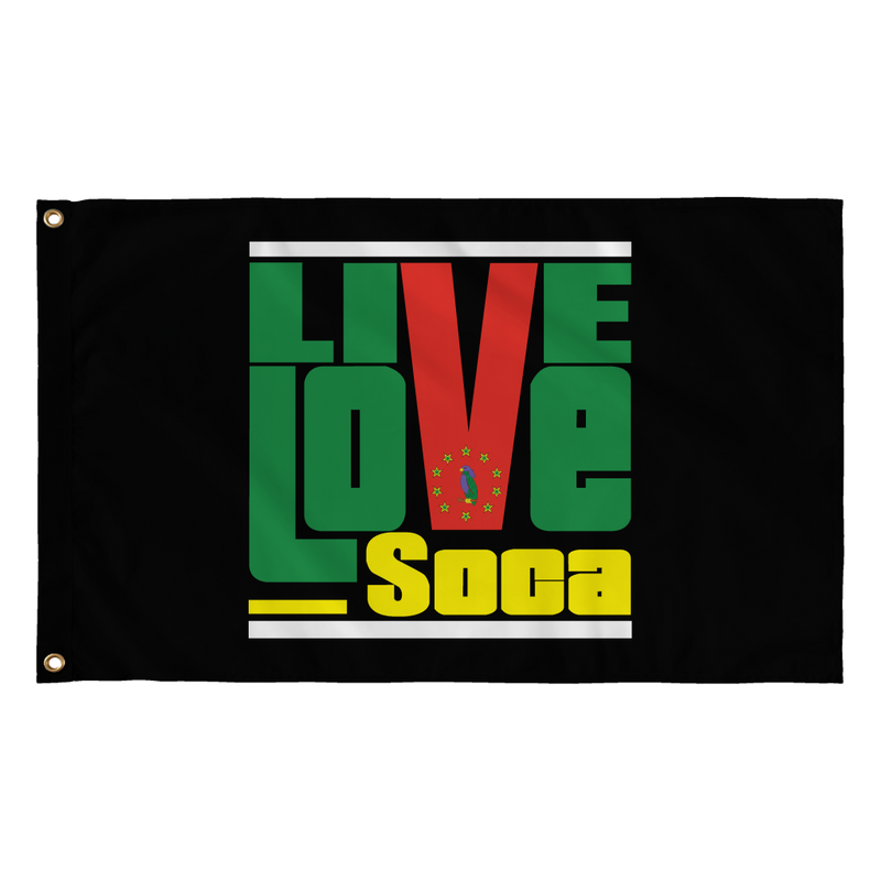 DOMINICA FLAG - Live Love Soca Clothing & Accessories