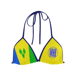 Saint Vincent & The Grenadines Bikini (Top) - Live Love Soca Clothing & Accessories