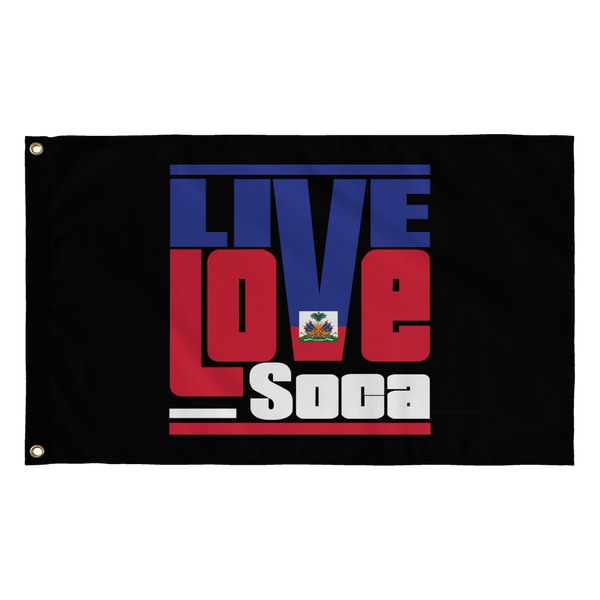 HAITI FLAG - Live Love Soca Clothing & Accessories