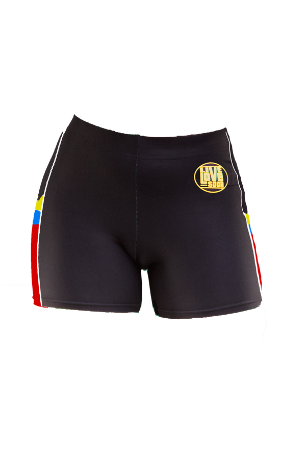 Island Active Antigua & Barbuda Shorts - Live Love Soca Clothing & Accessories