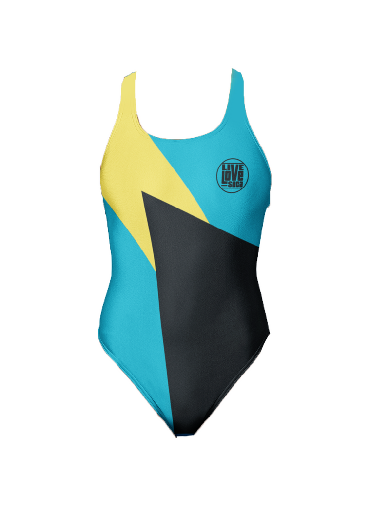 Bahamas One-Piece Swimsuit - Live Love Soca Clothing & Accessories
