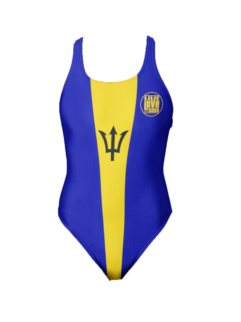 Barbados One-Piece Swimsuit - Live Love Soca Clothing & Accessories