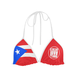 Puerto Rico Bikini Swimsuit (Top) - Live Love Soca Clothing & Accessories