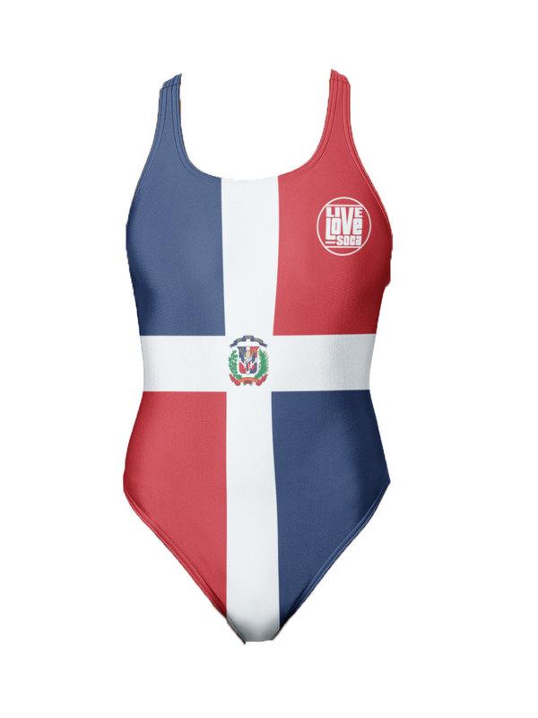 Dominica Republic One-Piece Swimsuit - Live Love Soca Clothing & Accessories