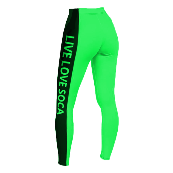 Neon Active Green Leggings