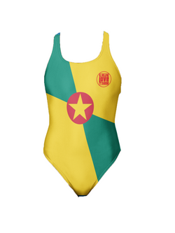 Grenada One-Piece Swimsuit - Live Love Soca Clothing & Accessories