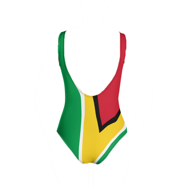 Guyana One-Piece Swimsuit - Live Love Soca Clothing & Accessories