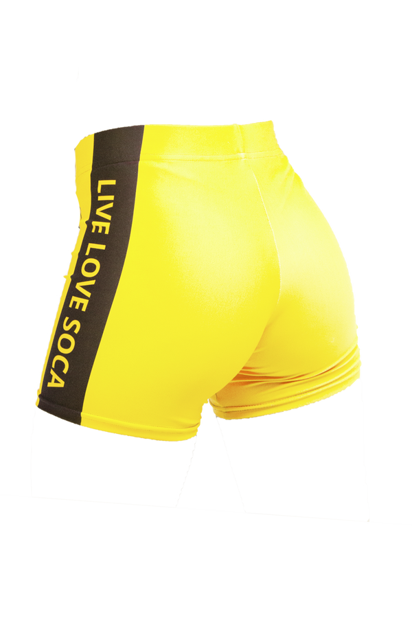 Neon Active Yellow Shorts