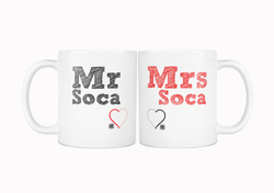 MR & MRS SOCA MUG - Live Love Soca Clothing & Accessories