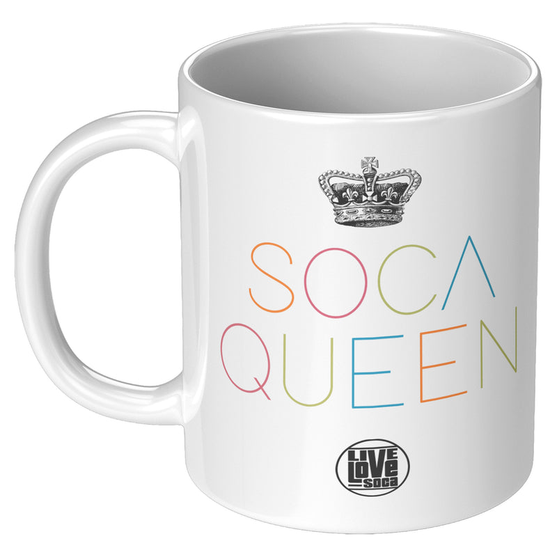 SOCA QUEEN MUG (Designed By Live Love Soca)