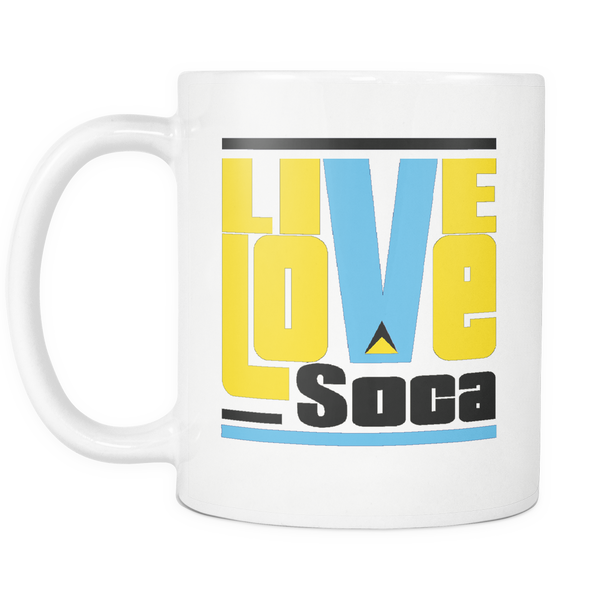 ST. LUCIA MUG - Live Love Soca Clothing & Accessories