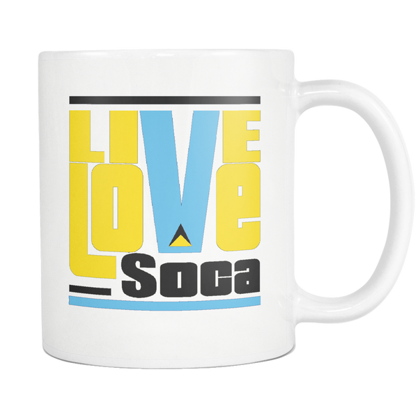 ST. LUCIA MUG - Live Love Soca Clothing & Accessories