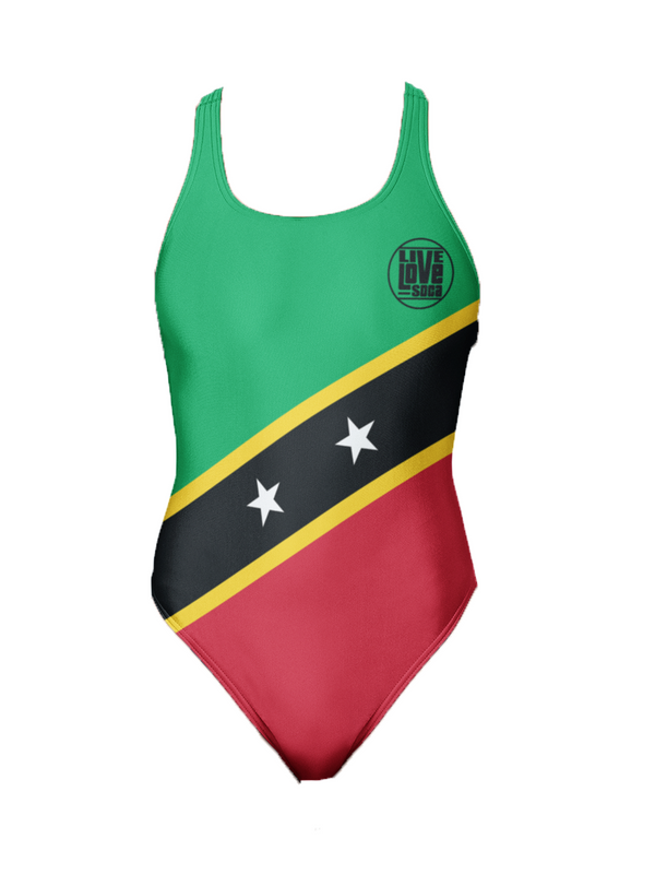 Saint Kitts One-Piece Swimsuit - Live Love Soca Clothing & Accessories