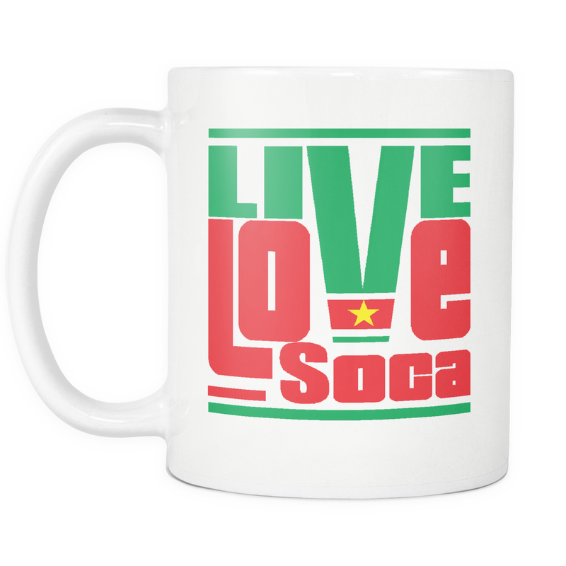 SURINAME MUG - Live Love Soca Clothing & Accessories