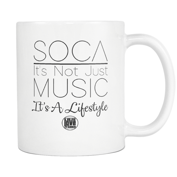 IT'S A LIFESTYLE MUG (Designed By Live Love Soca) - Live Love Soca Clothing & Accessories