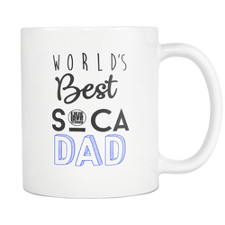 WORLDS BEST SOCA DAD MUG (Designed By Live love Soca) - Live Love Soca Clothing & Accessories