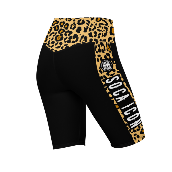 Endless Summer 22 - Soca Icon Leopard Classic Womens Long Shorts