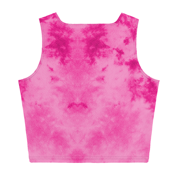 Endless Summer 21 J'ouv Tie Dye Pink Crop Tank Top