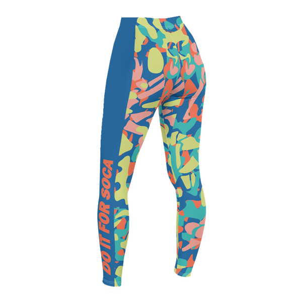 Endless Summer 21 Soca Camo Cotton Candy Leggings