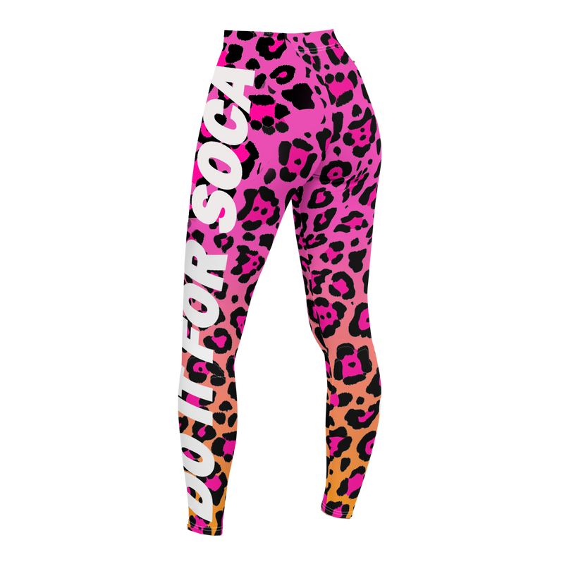 Endless Summer 22 - DIFS Hot Tropical Blend Leopard Womens Leggings