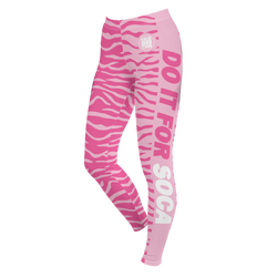 Endless Summer 22  - DIFS Soca Tiger Pink Womens Leggings