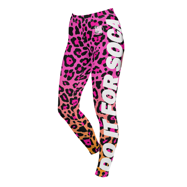 Endless Summer 22 - DIFS Hot Tropical Blend Leopard Womens Leggings