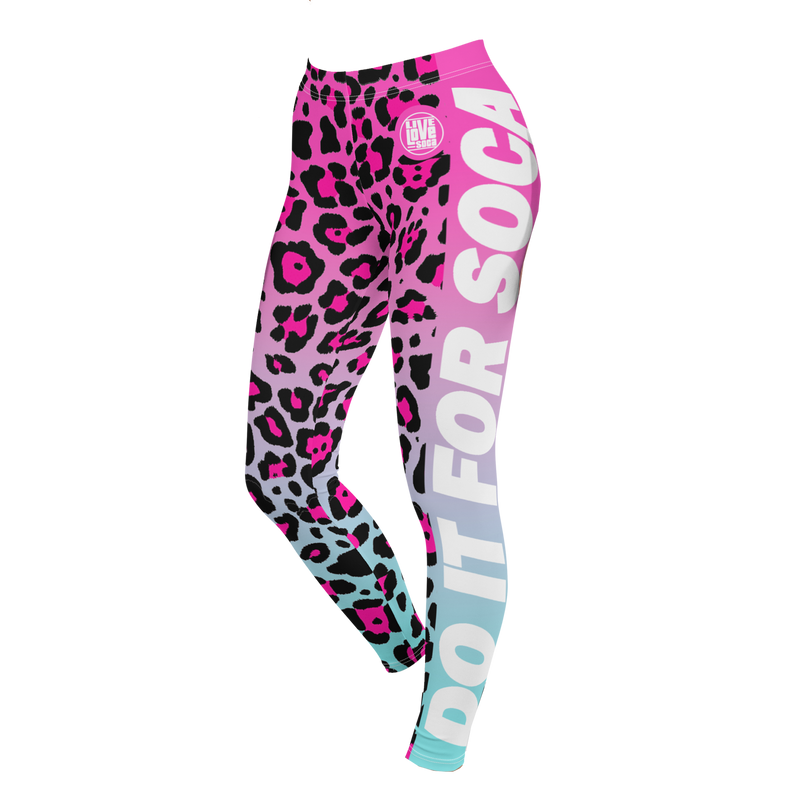 Endless Summer 22 - DIFS Cool Tropical Passion Leopard Womens Leggings