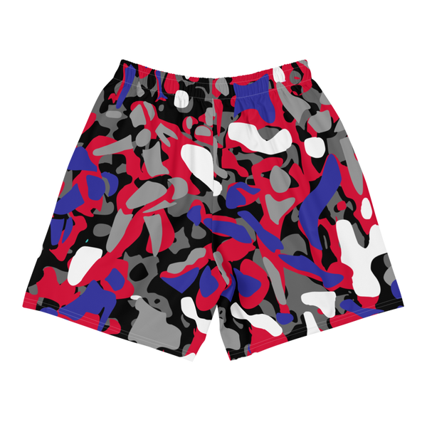 Endless Summer 21 Soca Icon Soca Camo Mens Blue-Red Shorts