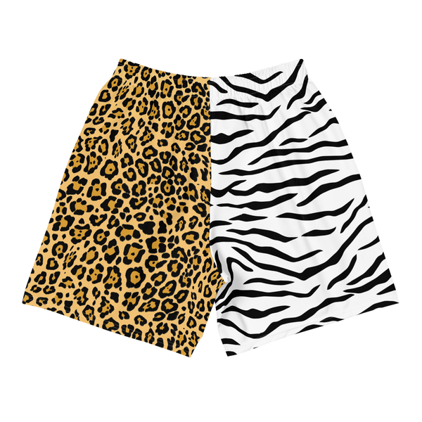 Endless Summer 22 - Wild Zebra Leopard Cross Mens Shorts