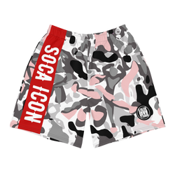 Endless Summer 21 Soca Icon Soca Camo Mens Grey-Pink Shorts