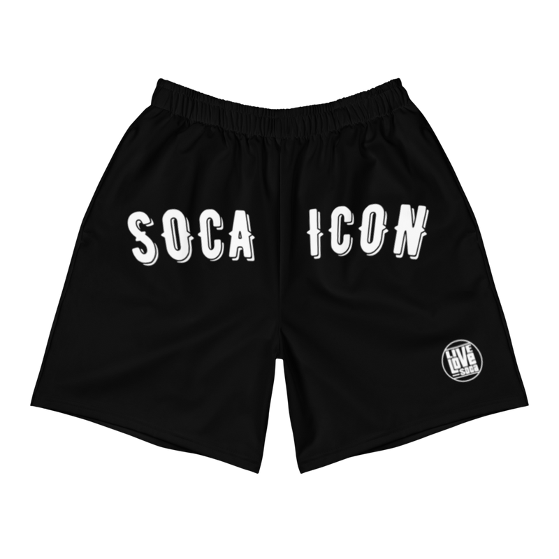 Endless Summer 21 Soca Icon Watermelon Mens Black Shorts