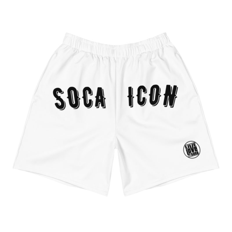 Endless Summer 21 Soca Icon Watermelon Mens White Shorts