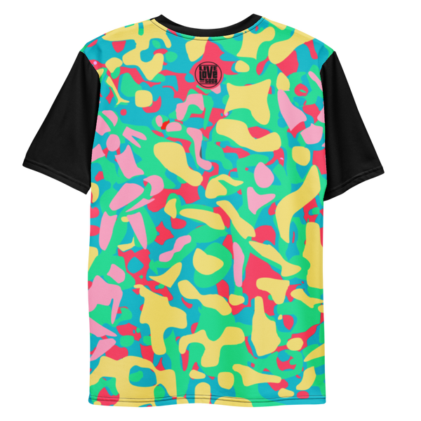 Endless Summer 21 Soca Camo Tropical Mens T-shirt