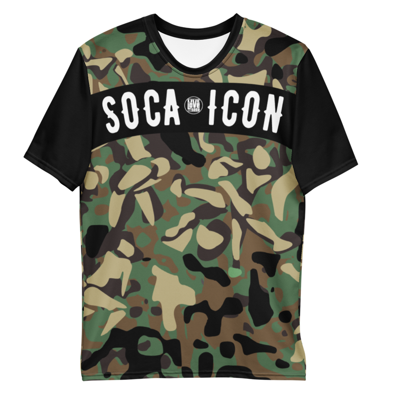 Endless Summer 21 Soca Icon Soca Camo Traditional Mens T-shirt