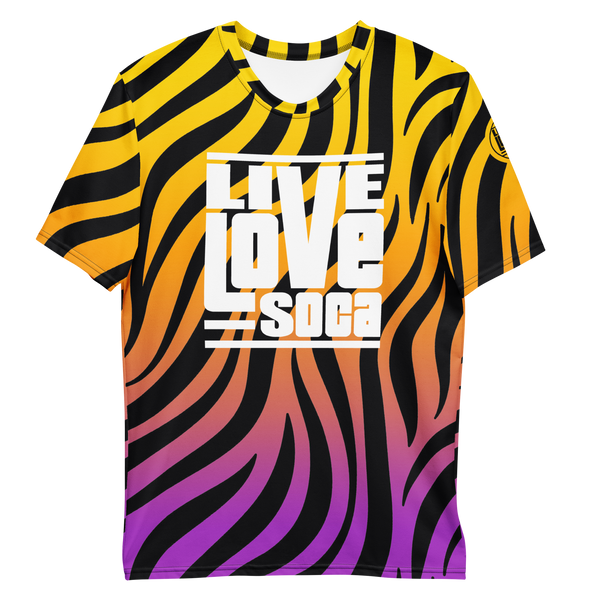 Endless Summer 22 - Tropical Blend Zebra Mens T-Shirt