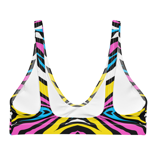 Endless Summer 22 - Tropical Zebra Womens Bralette