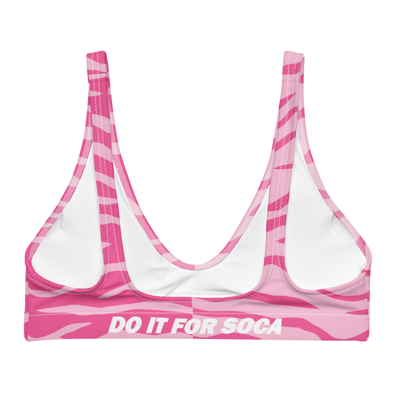 Endless Summer 22  - DIFS Soca Tiger Pink Womens Bralette