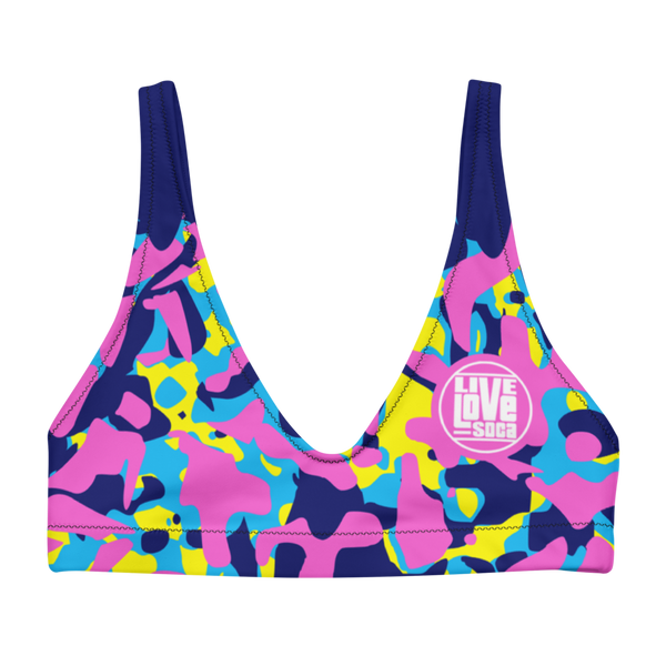 Endless Summer 21 Soca Camo Purple Passion Bralette